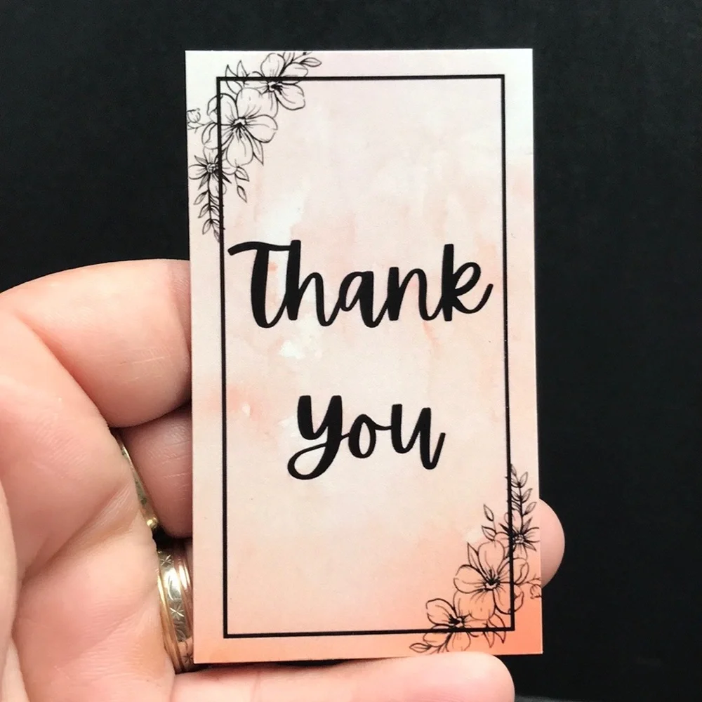 4x$20 // 30 mixed thank you cards size 3.5”x2.
